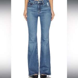 Good American Good Curve boot cut jeans size 10